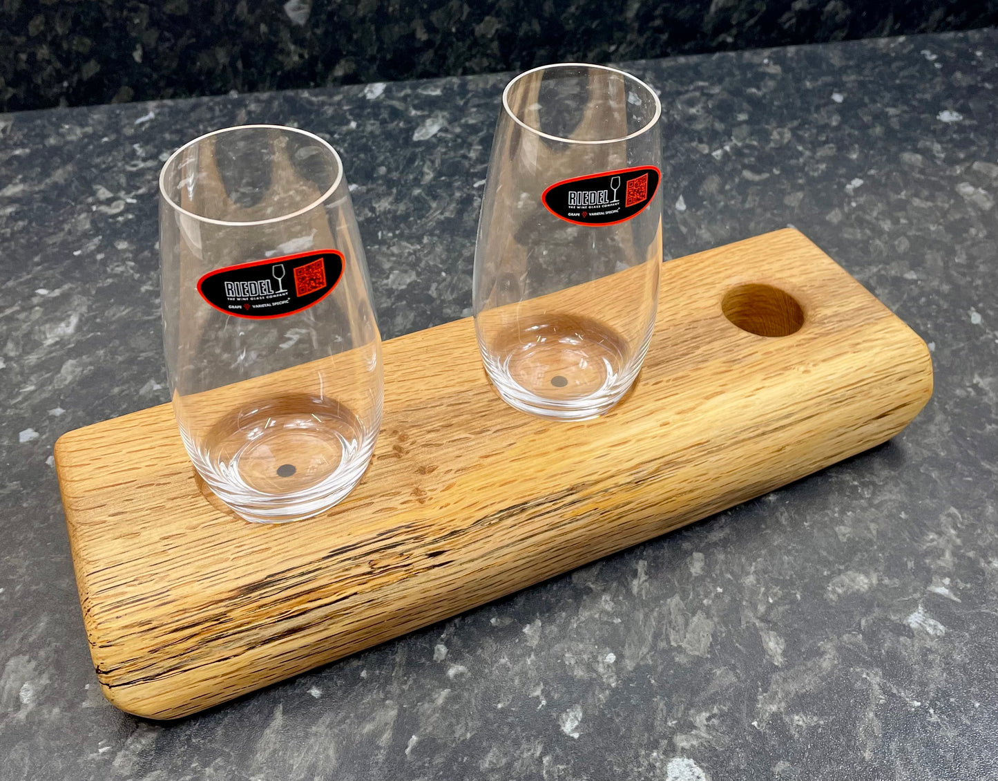 Tasting Flight with 2 Riedel Champagne Glasses (2Cp-1161)