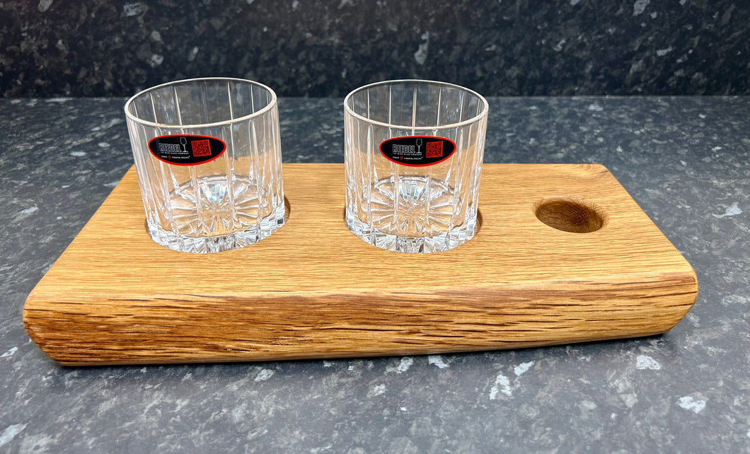 2 Crystal Tumbler Tasting Flight (2Rtm-1077)