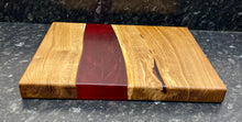 Load image into Gallery viewer, Oak &amp; Red Resin Serving Board (Str-1225)
