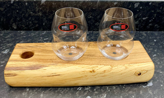 Tasting Flight with 2 Riedel Red Wine Swirl Glasses (2rw-1167)