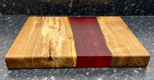 Load image into Gallery viewer, Oak &amp; Red Resin Serving Board (Str-1227)
