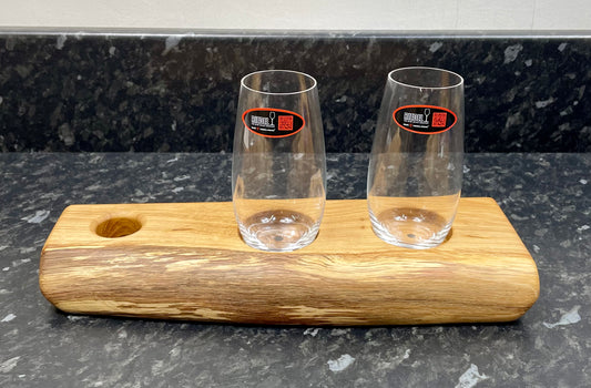 Tasting Flight with 2 Riedel Champagne Glasses (2Cp-1162)