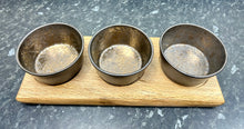 Load image into Gallery viewer, Serving Board with 3 “Aztec” 12cm Bowls (3Az12-1061)
