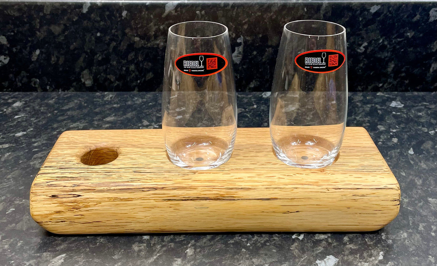 Tasting Flight with 2 Riedel Champagne Glasses (2Cp-1163)