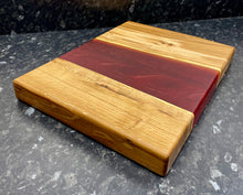 Load image into Gallery viewer, Oak &amp; Red Resin Serving Board (Str-1226)
