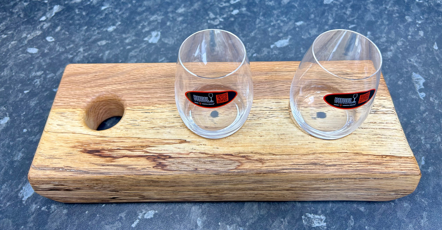 Tasting Flight with 2 Riedel Port/Spirit Glasses (2Pt-1081)