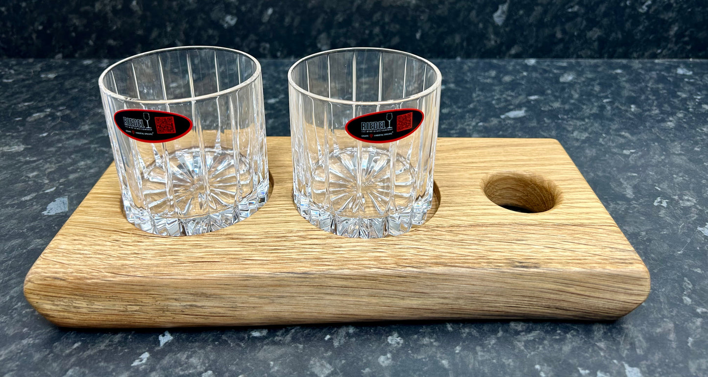 2 Crystal Tumbler Tasting Flight (2Rtm-1075)