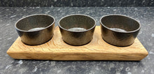 Load image into Gallery viewer, Serving Board with 3 Oxide 12cm Bowls (3Ox12-978)
