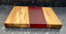 Load image into Gallery viewer, Oak &amp; Red Resin Serving Board (Str-1226)
