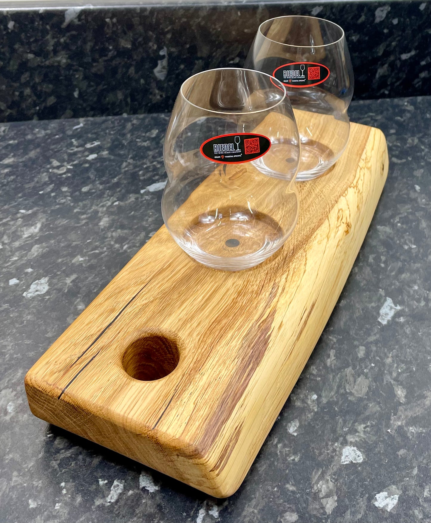 Tasting Flight with 2 Riedel Red Wine Swirl Glasses (2rw-1167)