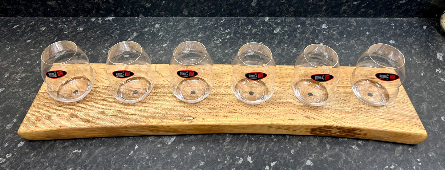 6 Riedel Red Wine “Swirl” Glass Tasting Flight (6rw-1007)