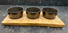 Load image into Gallery viewer, Serving Board with 3 Oxide 12cm Bowls (3Ox12-1066)
