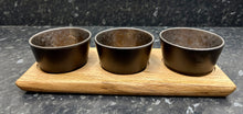 Load image into Gallery viewer, Serving Board with 3 “Aztec” 12cm Bowls (3Az12-1061)
