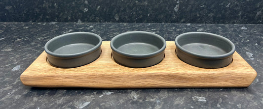 Serving Board with 3 Tapas Dishes (3TpC-1049)