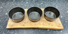 Load image into Gallery viewer, Serving Board with 3 Oxide 12cm Bowls (3Ox12-1066)
