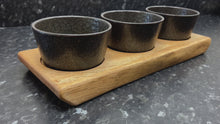 Load and play video in Gallery viewer, Serving Board with 3 Oxide 12cm Bowls (3Ox12-977)
