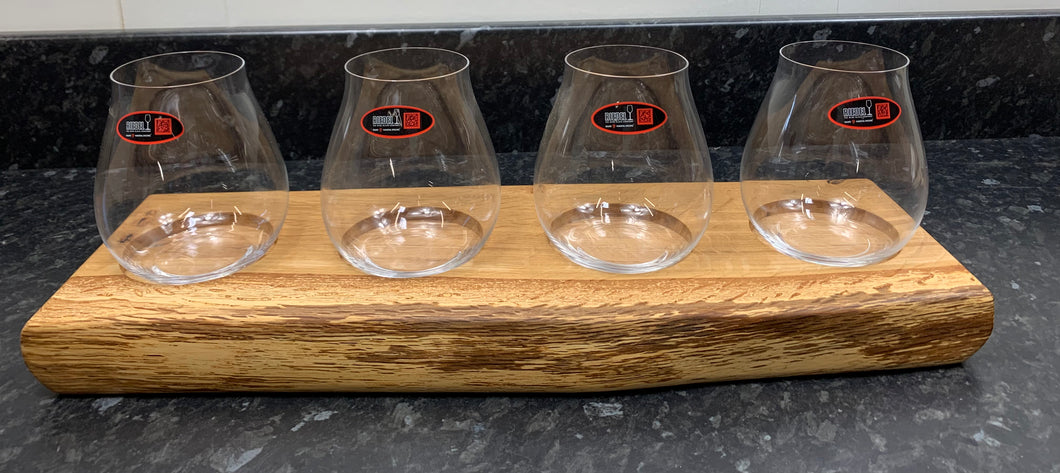 Tasting Flight with 4 Riedel Gin Glasses (4Gn-631)