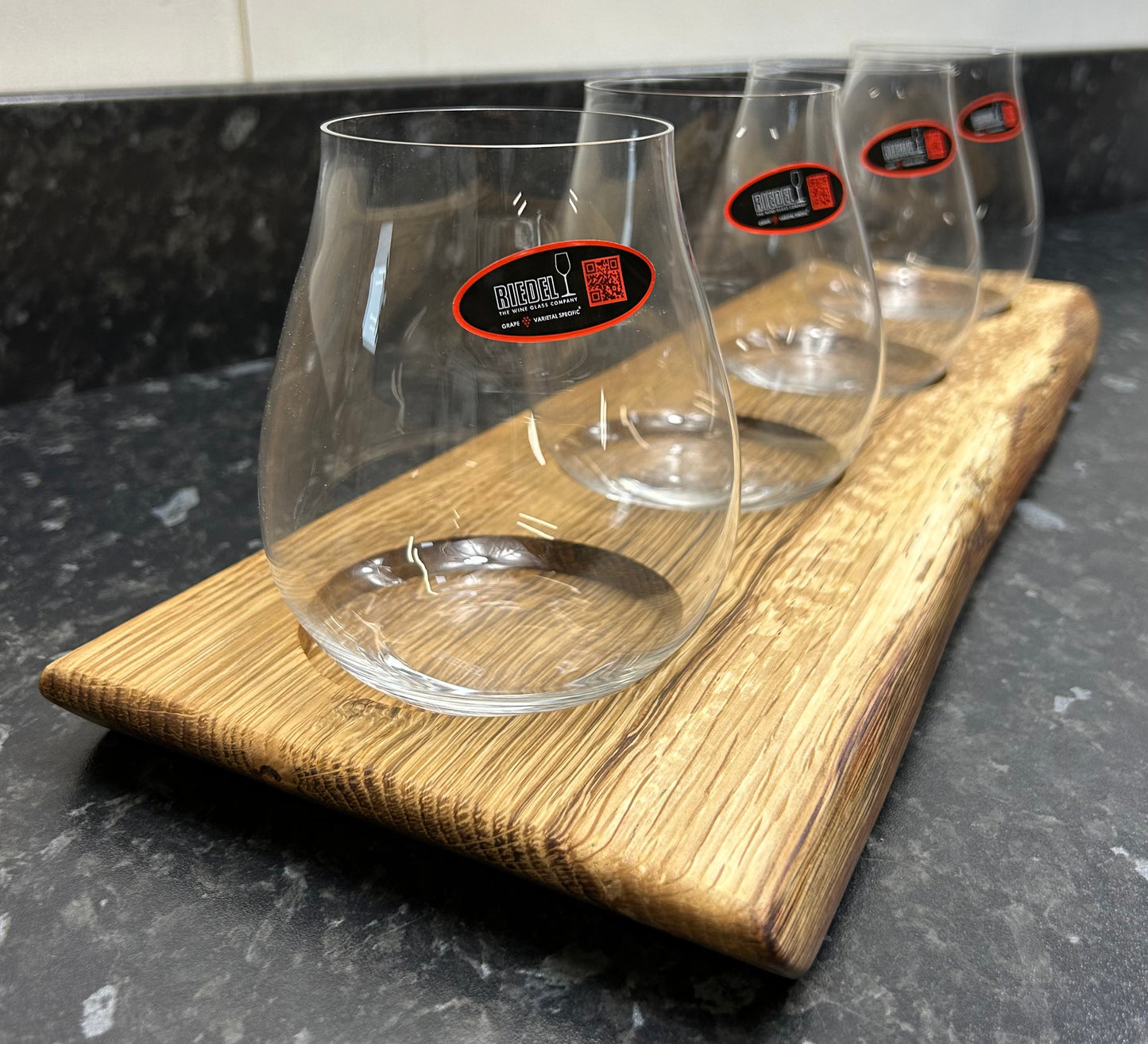 Tasting Flight with 4 Riedel Gin Glasses (4Gn-663)