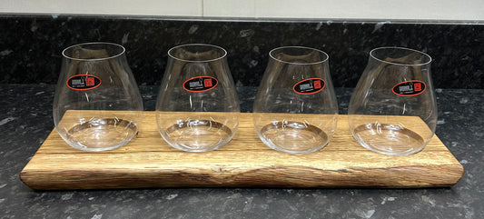 Tasting Flight with 4 Riedel Gin Glasses (4Gn-663)